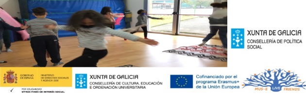 ‘MUS-E Live Friends’: Danza con alumnado de Primaria, formación de profes… un rápido resumen de trocitos de Danza en el CEIP Carlos Casares