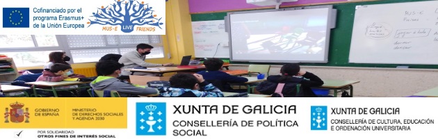 ‘MUS-E Live Friends’: Escuela Quinta da Alçada y el CEP Casares inician sus trabajos de intercambio con el Camino de Santiago como eje vertebrador